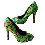 Tacones - Custum Teenage Mutant Ninja Turtle - Personalizados Cosplay